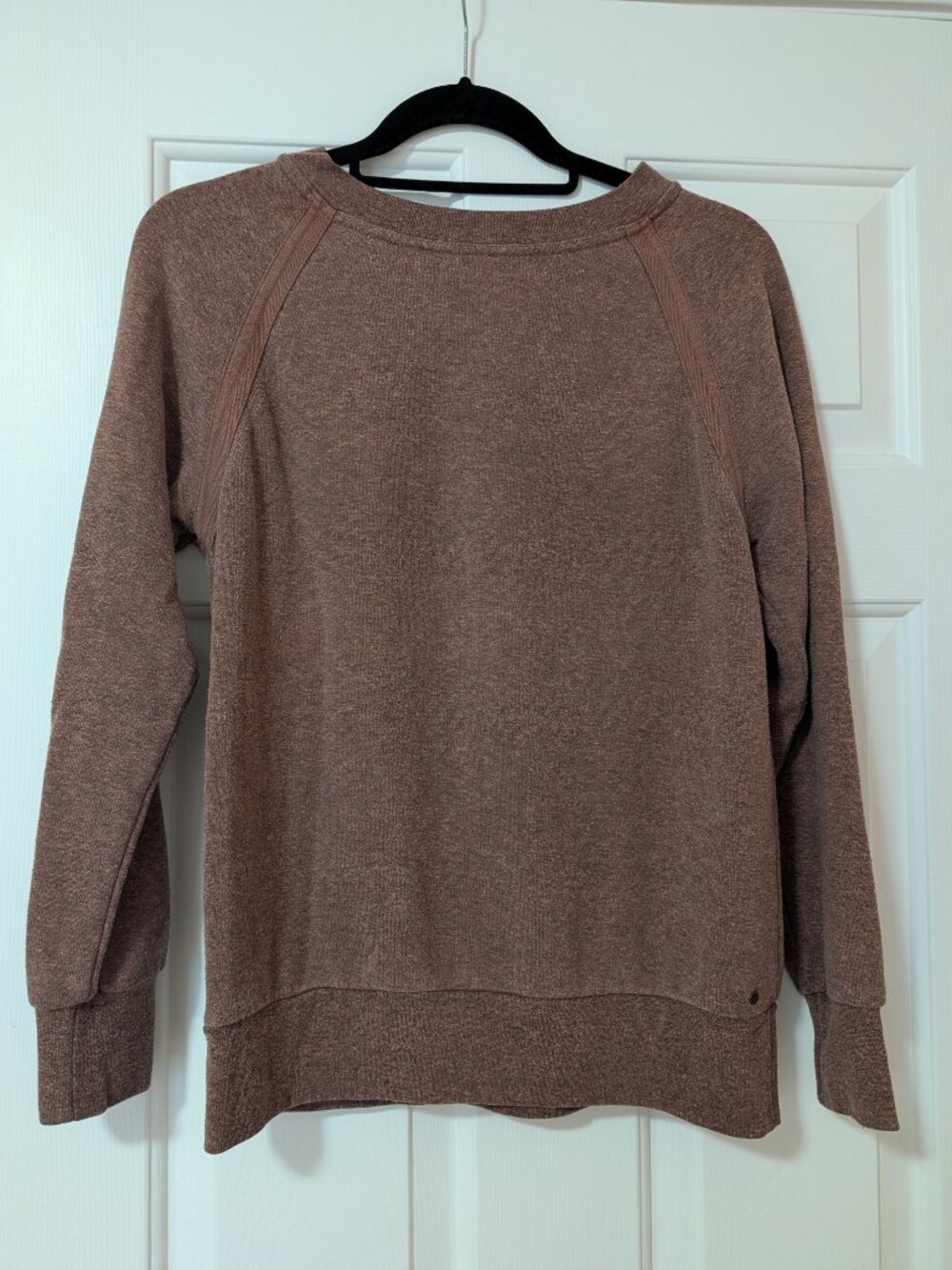 Prana Cozy Up Maroon/Red Women's Sweatshirt - Size XS